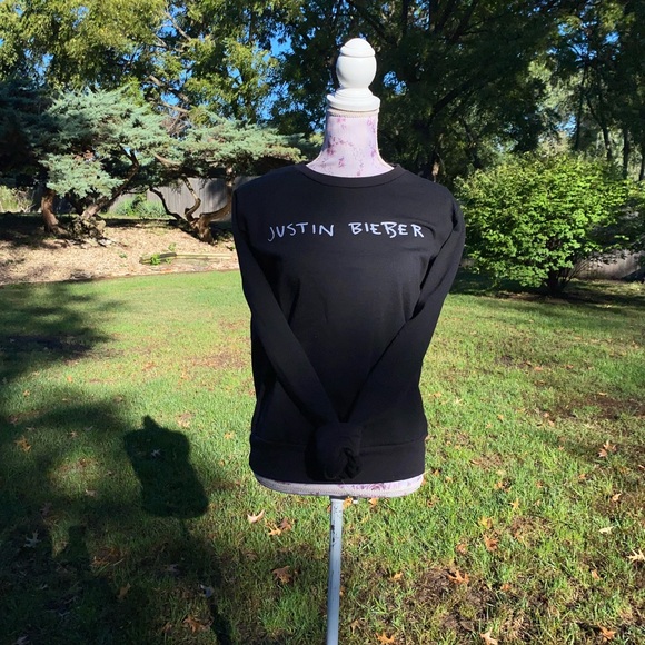 Justin Bieber what do you mean graphic crewneck sweatshirt - Picture 2 of 10